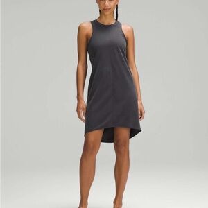 lululemon athletica Charcoal High Low Dress